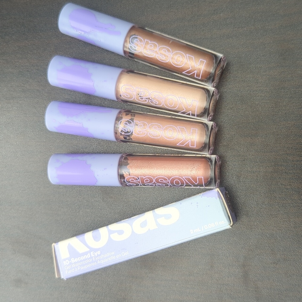 Kosas 10-second eye gel watercolor eyeshadow assortment